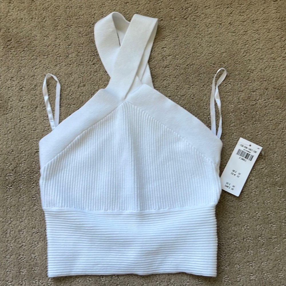 NWT Abercrombie white top size XS